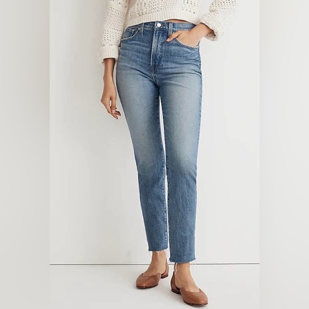 Madewell Blue Jeans The Perfect Vintage Jean High Rise Medium Wash Women's Sz 30